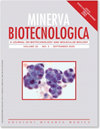 MINERVA BIOTECNOLOGICA杂志封面